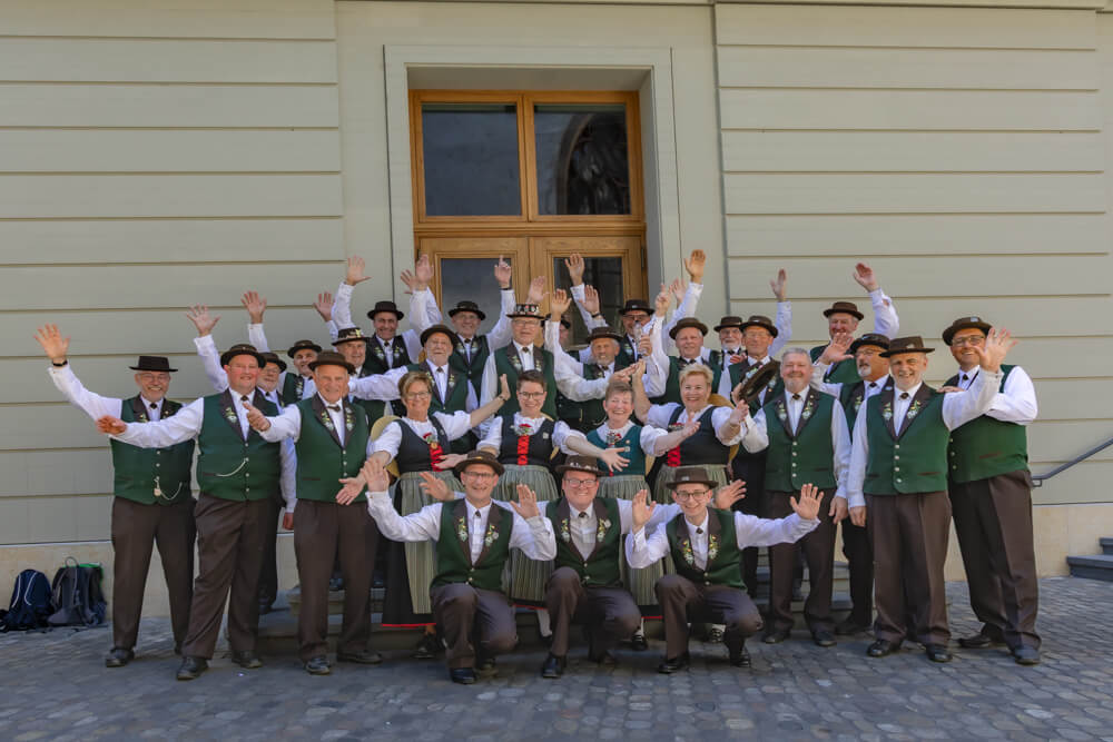 Jodelclub Sirnach holt Bestnote am Eidgenössischen Jodlerfest